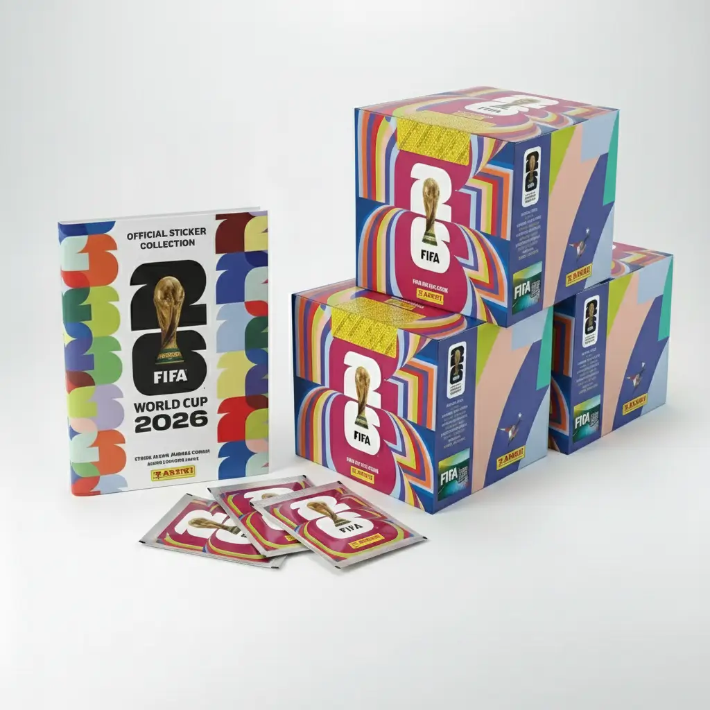 Kit Colecionador — Álbum Capa Dura Copa 2026 + 90 Pacotes