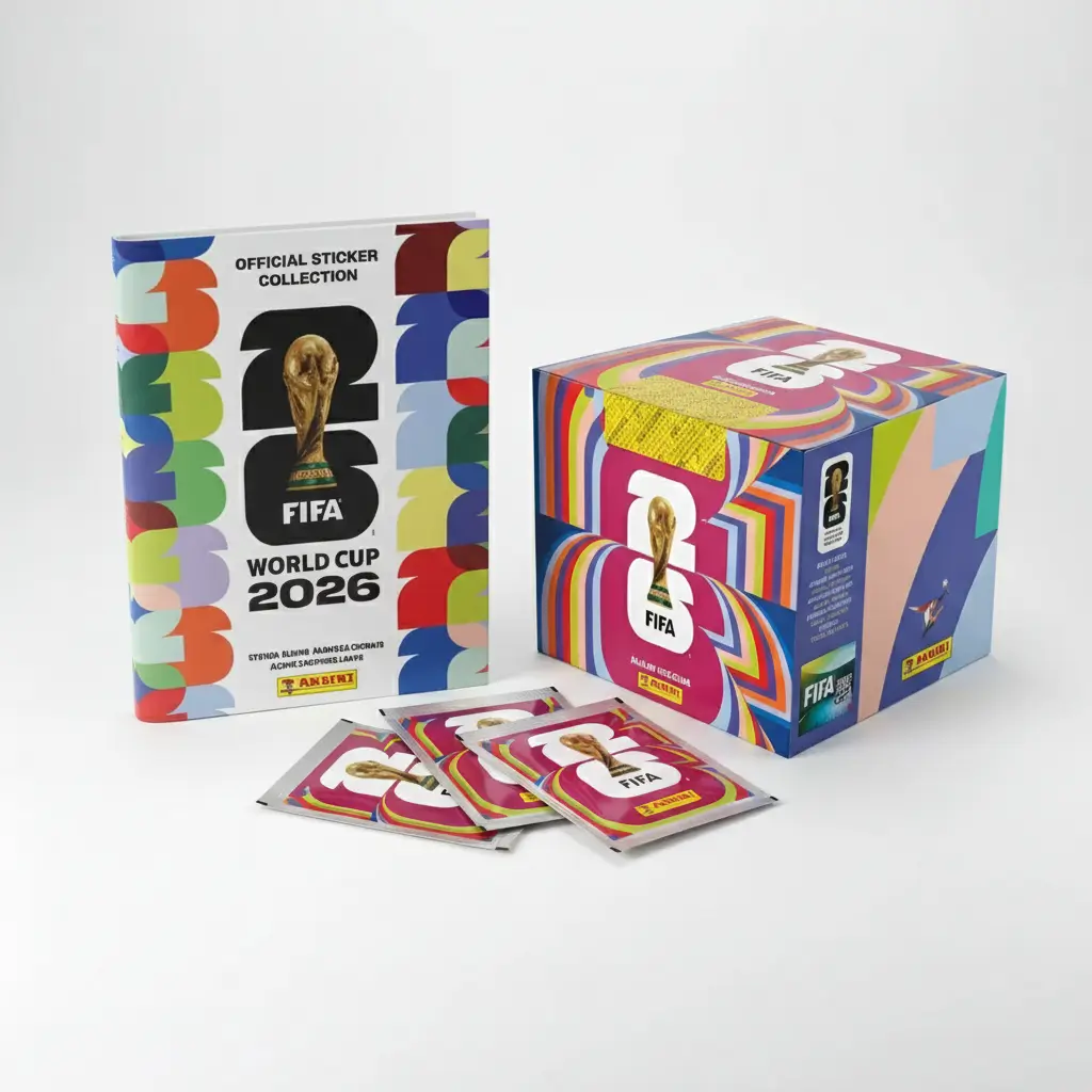 Kit Básico — Álbum Capa Dura Copa 2026 + 10 Pacotes