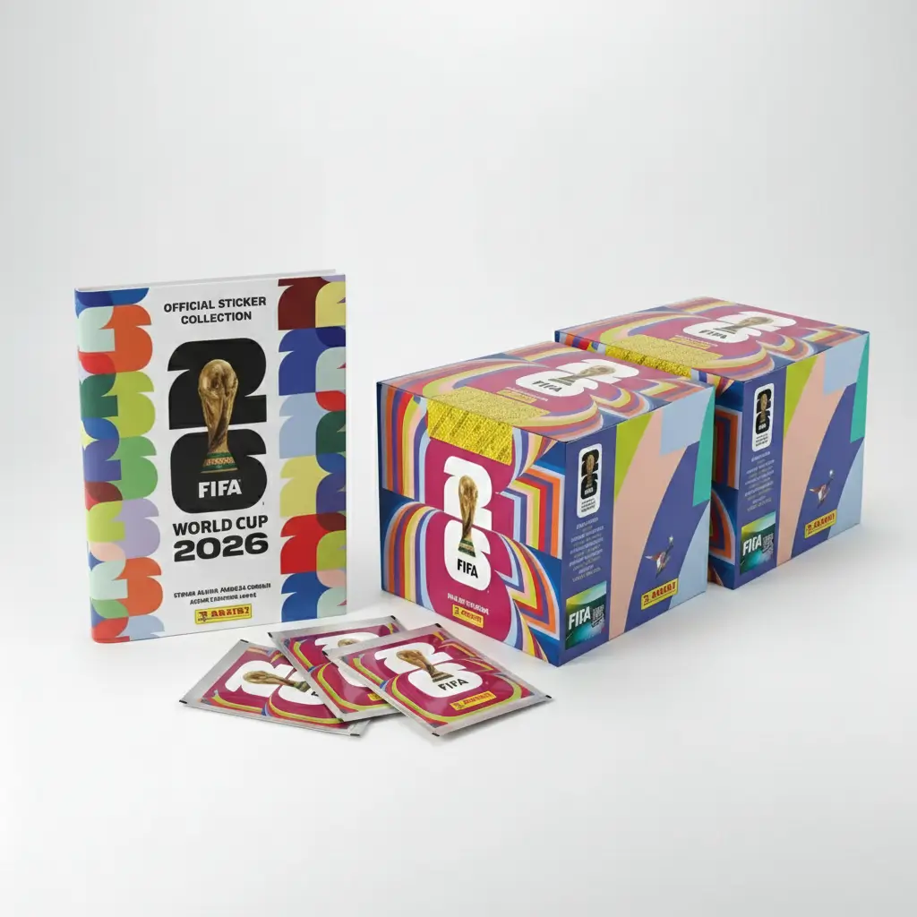 Kit Campeão — Álbum Capa Dura Copa 2026 + 60 Pacotes